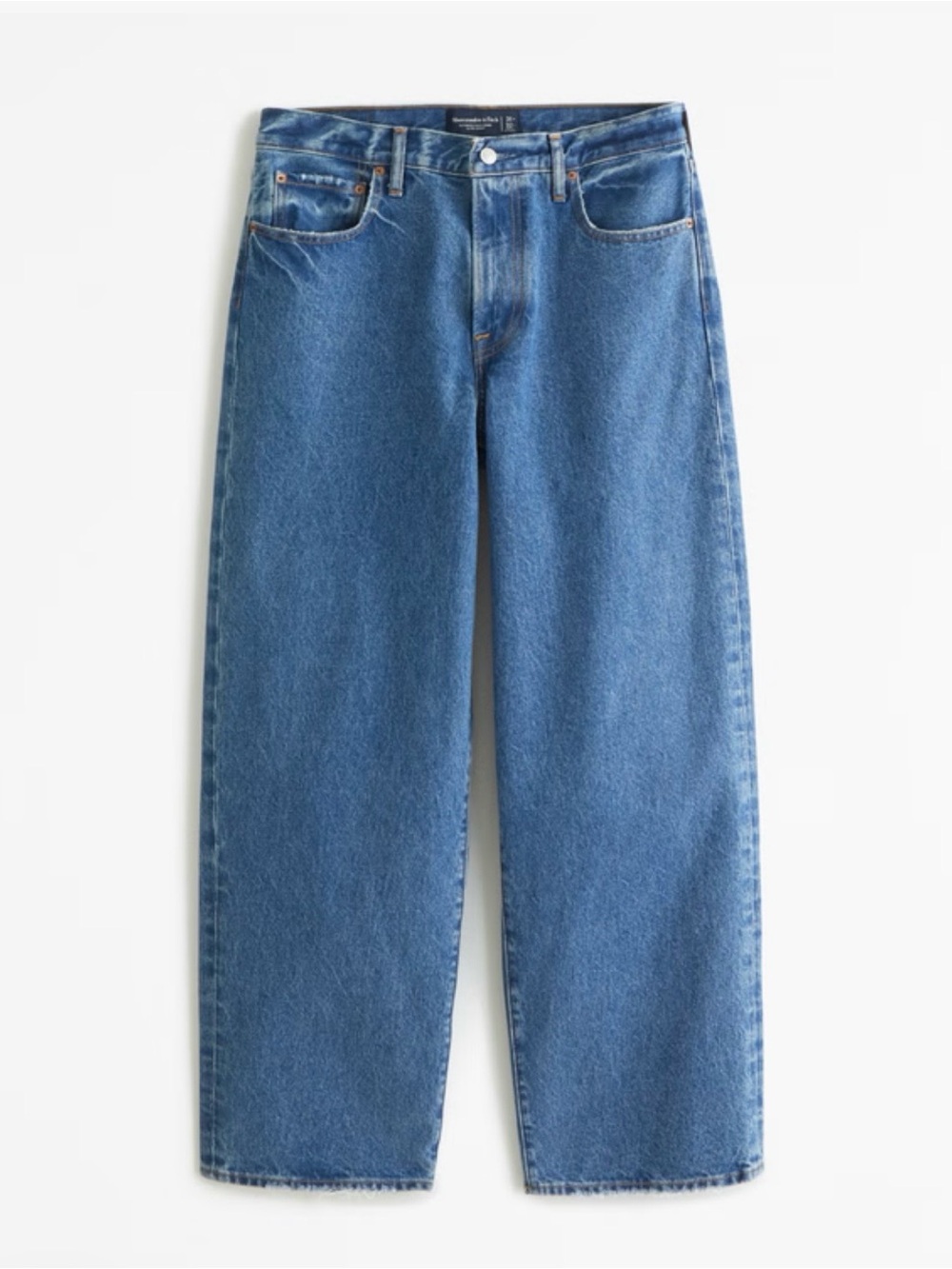 Abercrombie and Fitch Rigid Denim Ultra Baggy Jeans 29X32 - Picture 6 of 12